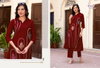Yamini Vol 1 By Mystic 9 Vertican A Line Co Ord Set Wholesalers In Surat